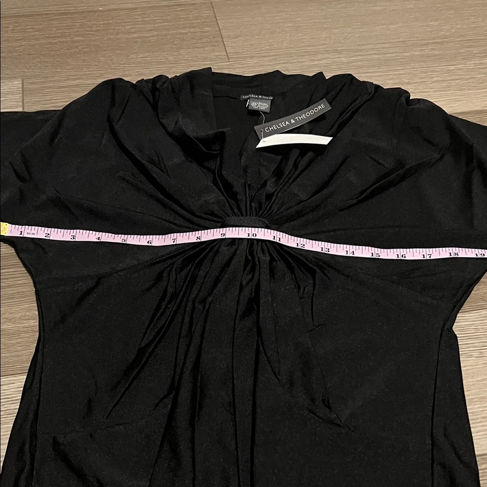 Elegant Black Women's Top - Picture 5 of 7
